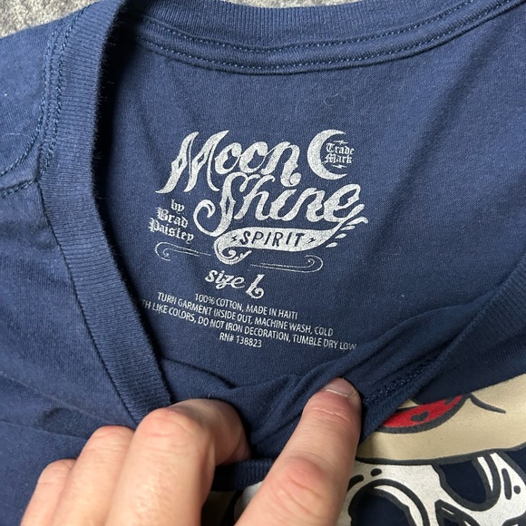 Fun Graphic Tee Bundle – Moonshine Spirit & Party Pants (Men’s L) - Picture 4 of 5